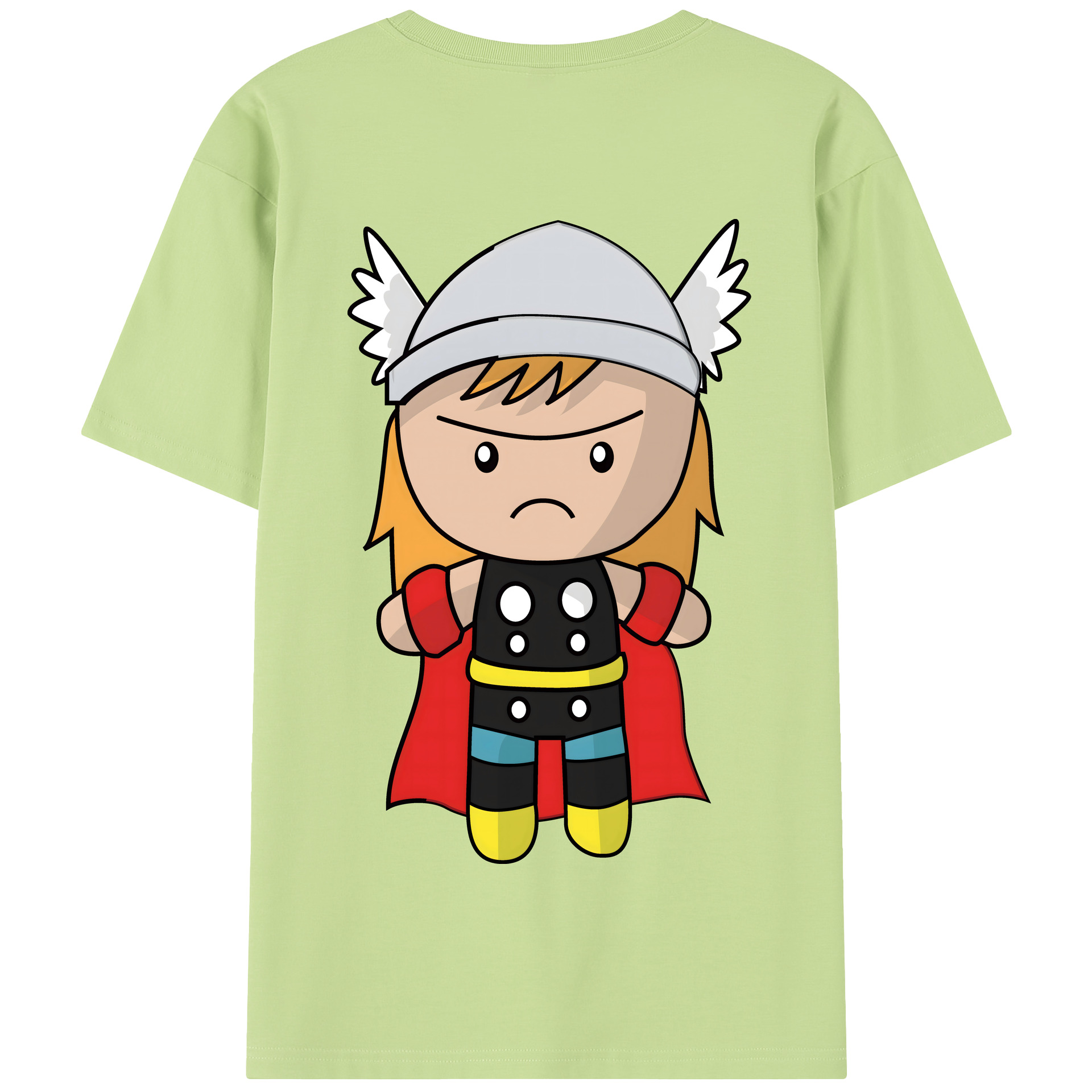 （画像用） アベンジャーズ The Avengers 綿100％半袖Tシャツ（背面プリント）